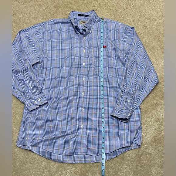 Cajun Clothing Co - Red Crawfish - Long Sleeve Button Up Shirt - Size: Large - Picture 4 of 7
